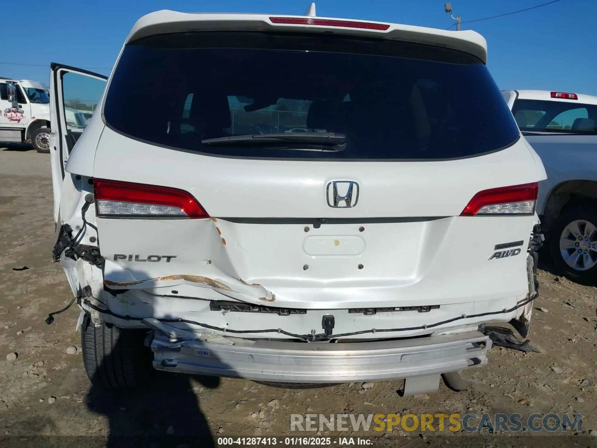 6 fotografías del automóvil dañado 5FNYF6H97LB004365 HONDA PILOT 2020