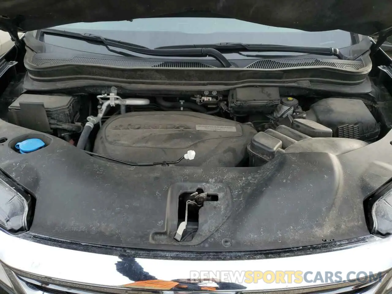 12 fotografías del automóvil dañado 5FNYF6H99LB043071 HONDA PILOT 2020