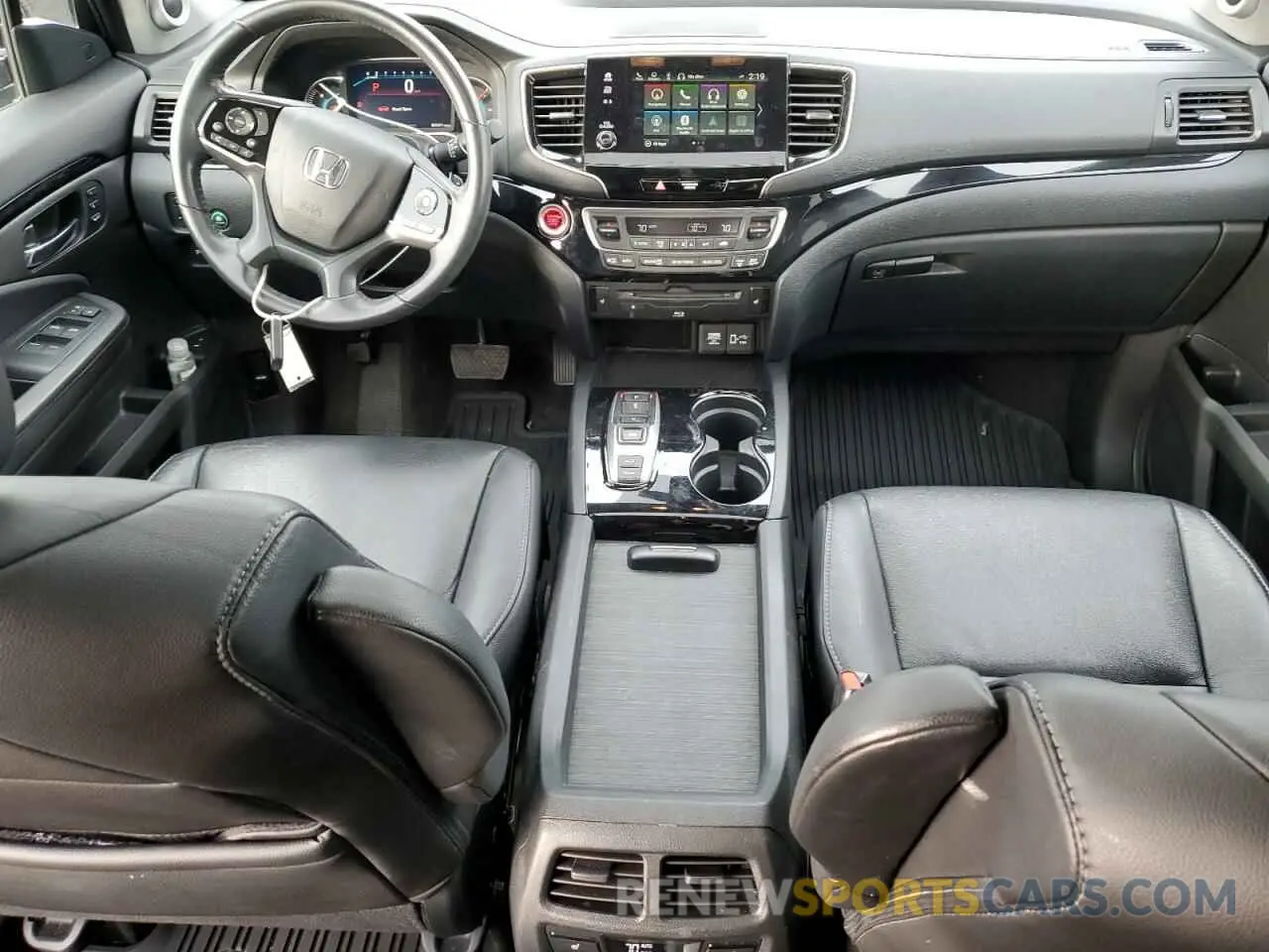 8 fotografías del automóvil dañado 5FNYF6H99LB043071 HONDA PILOT 2020