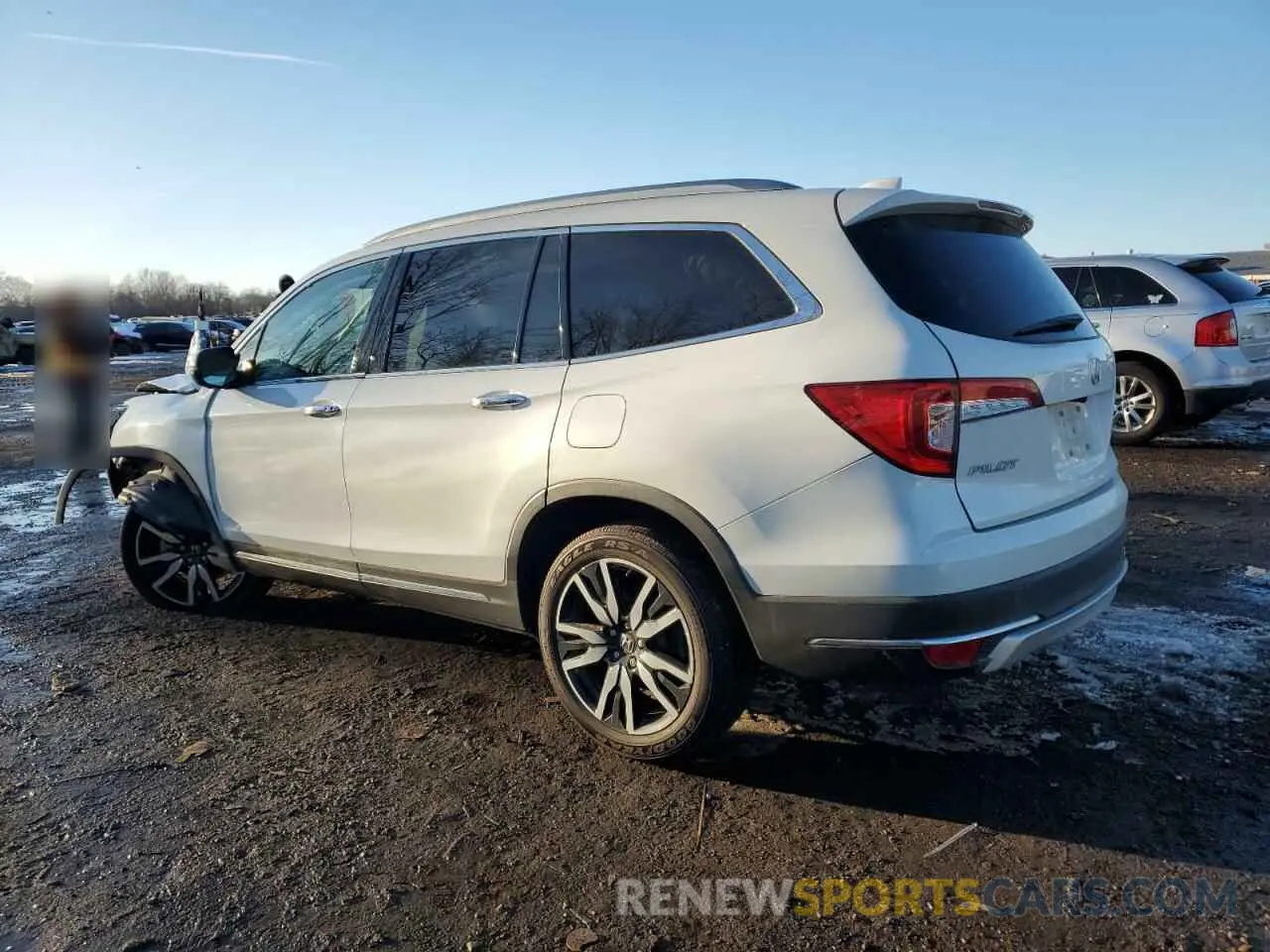 2 fotografías del automóvil dañado 5FNYF6H9XLB029731 HONDA PILOT 2020