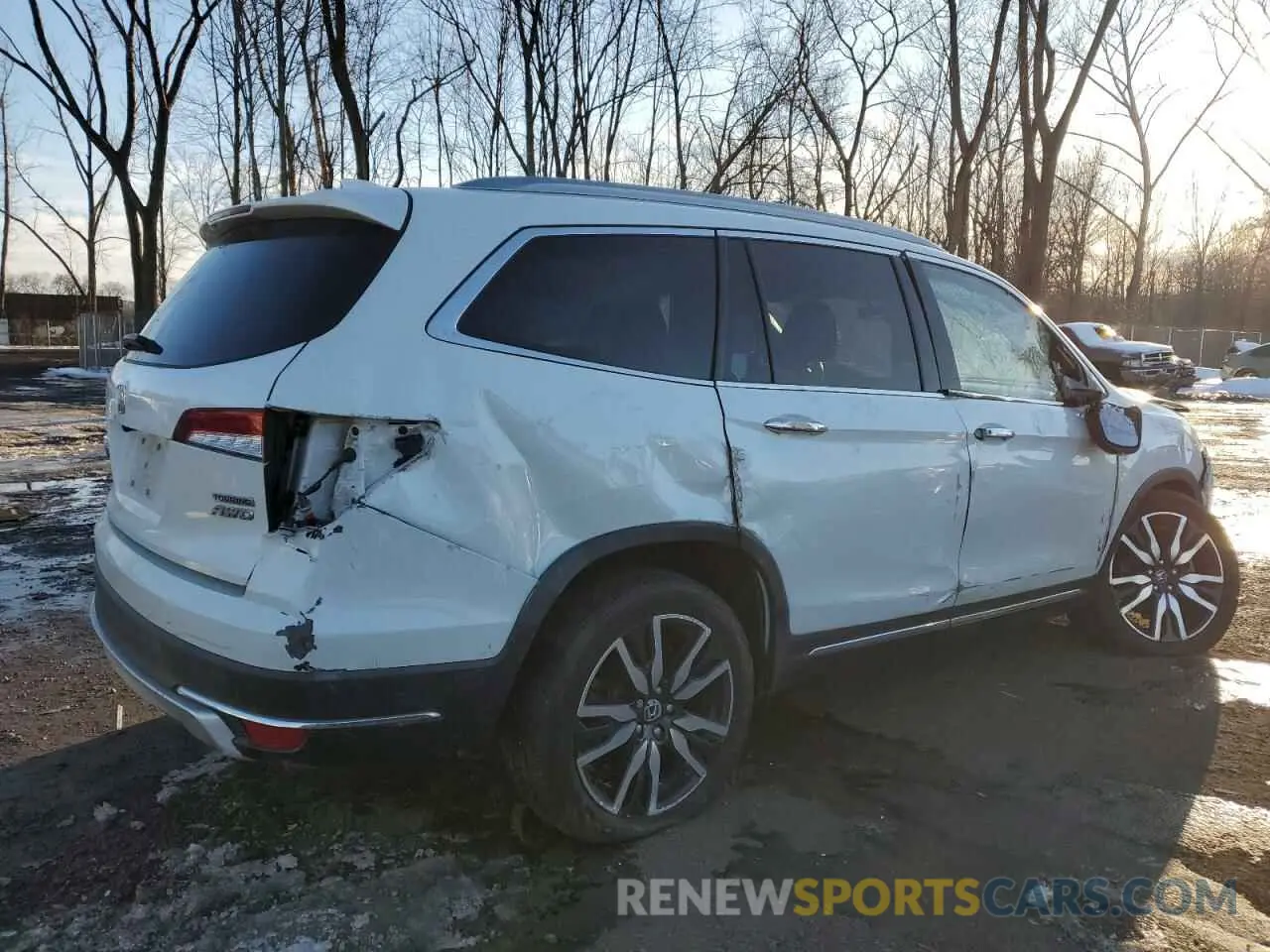 3 fotografías del automóvil dañado 5FNYF6H9XLB029731 HONDA PILOT 2020