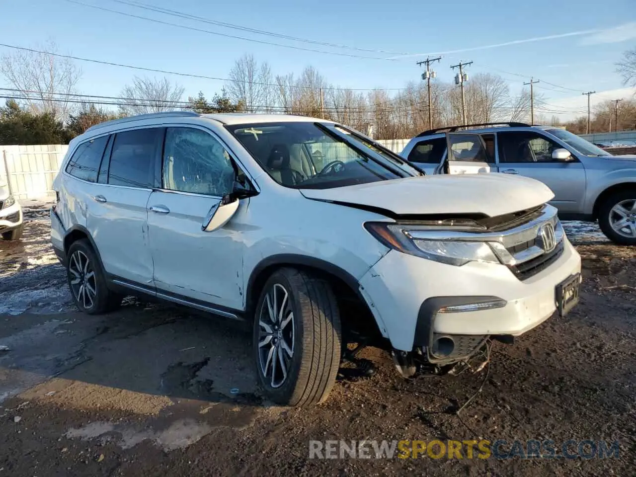 4 fotografías del automóvil dañado 5FNYF6H9XLB029731 HONDA PILOT 2020