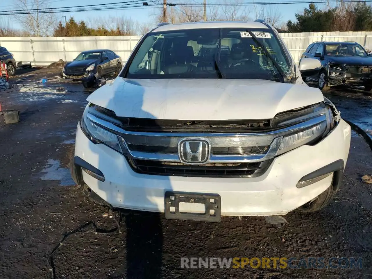 5 fotografías del automóvil dañado 5FNYF6H9XLB029731 HONDA PILOT 2020