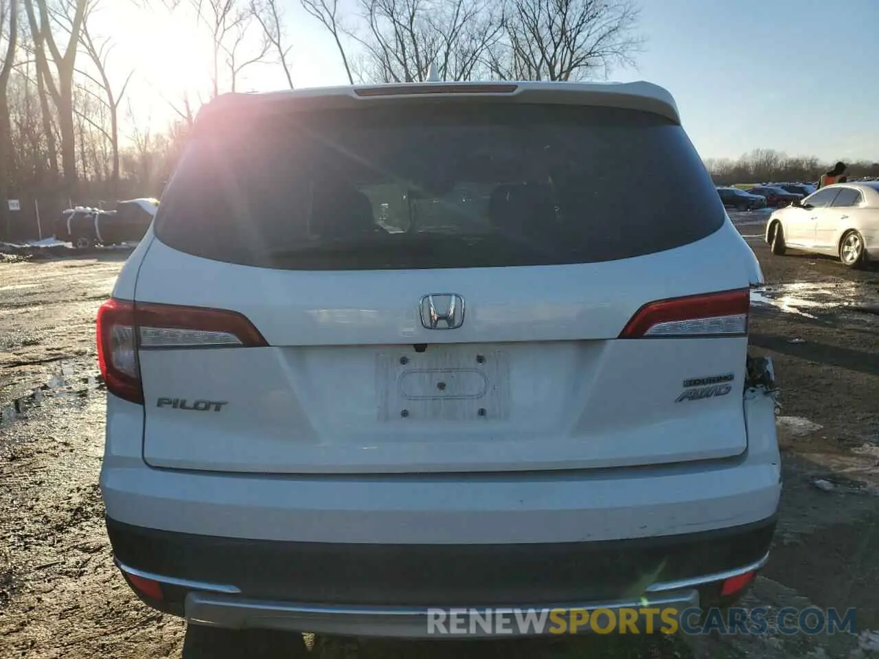 6 fotografías del automóvil dañado 5FNYF6H9XLB029731 HONDA PILOT 2020