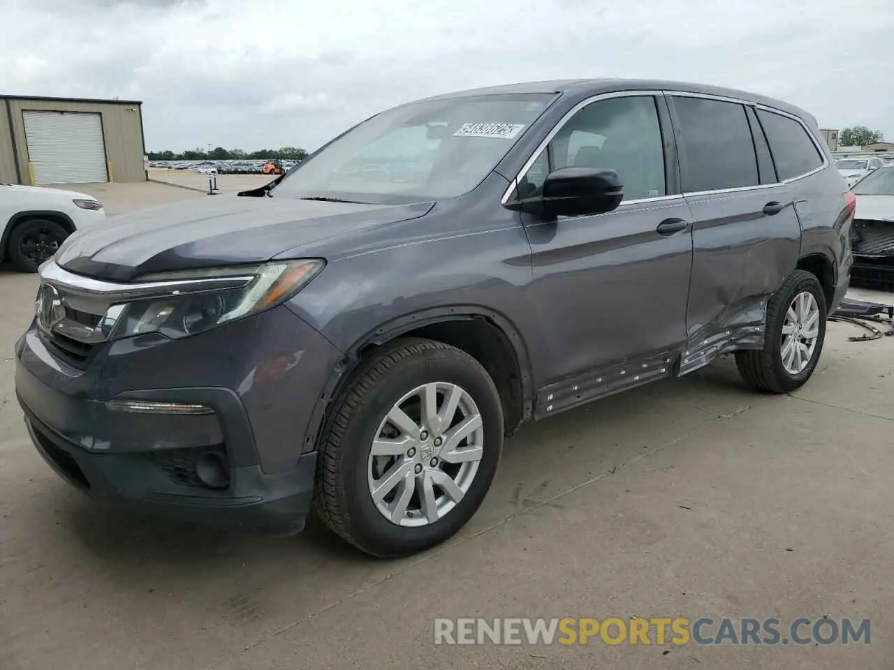 1 fotografías del automóvil dañado 5FNYF5H16MB008610 HONDA PILOT 2021