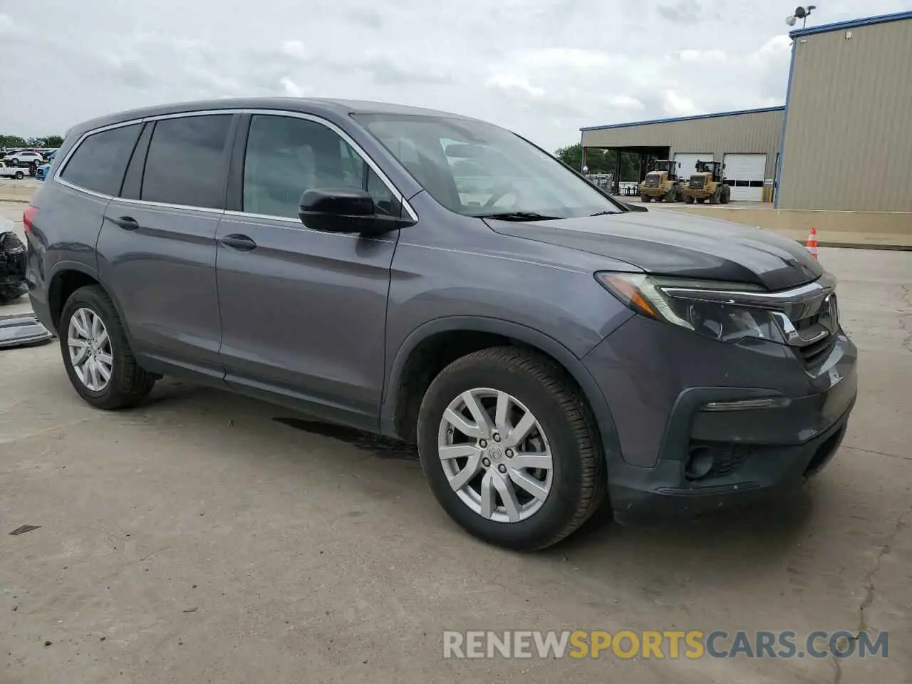 4 fotografías del automóvil dañado 5FNYF5H16MB008610 HONDA PILOT 2021