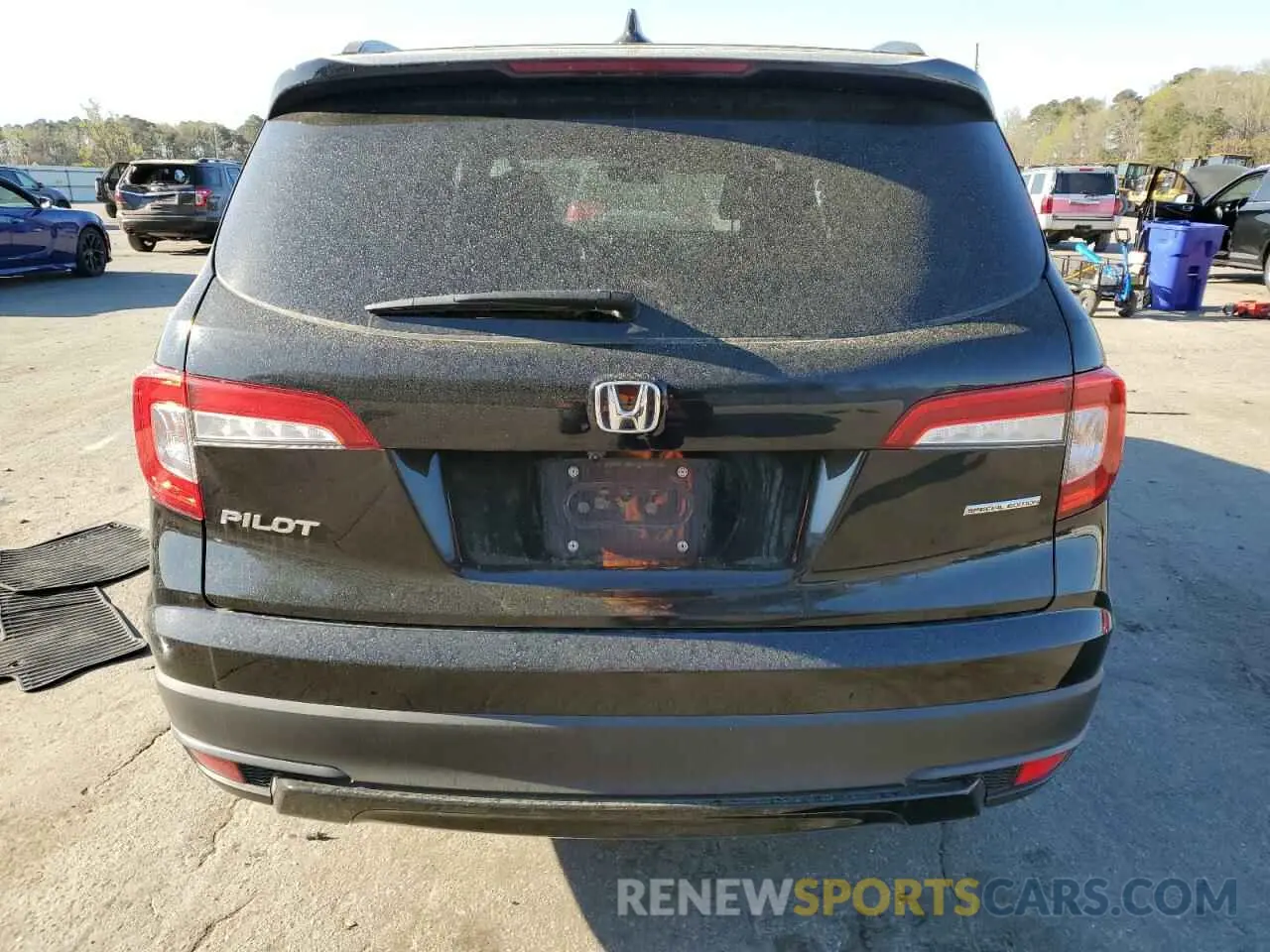6 fotografías del automóvil dañado 5FNYF5H20MB025749 HONDA PILOT 2021
