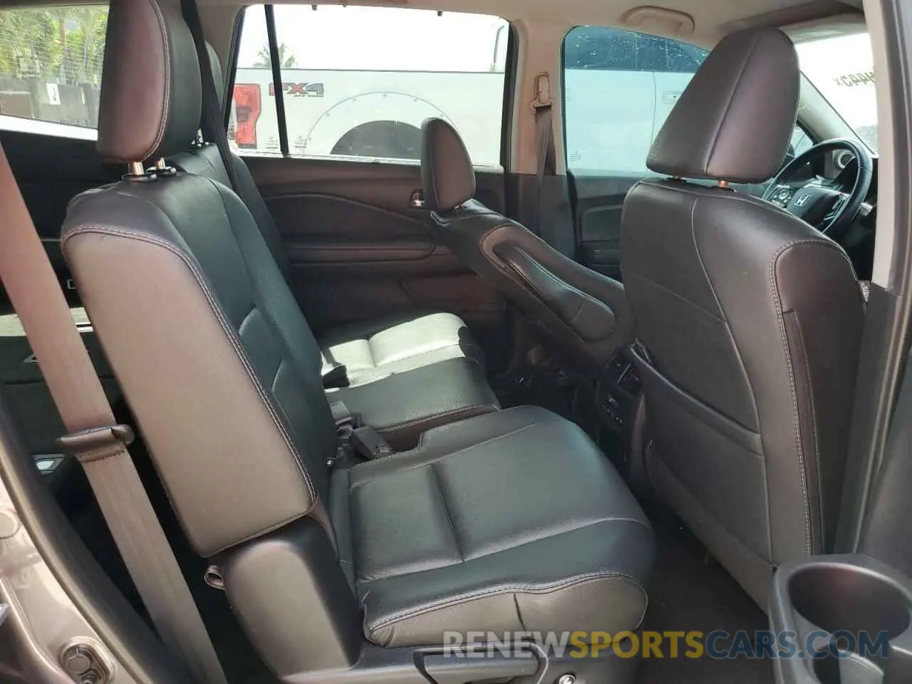 11 fotografías del automóvil dañado 5FNYF5H21MB037702 HONDA PILOT 2021