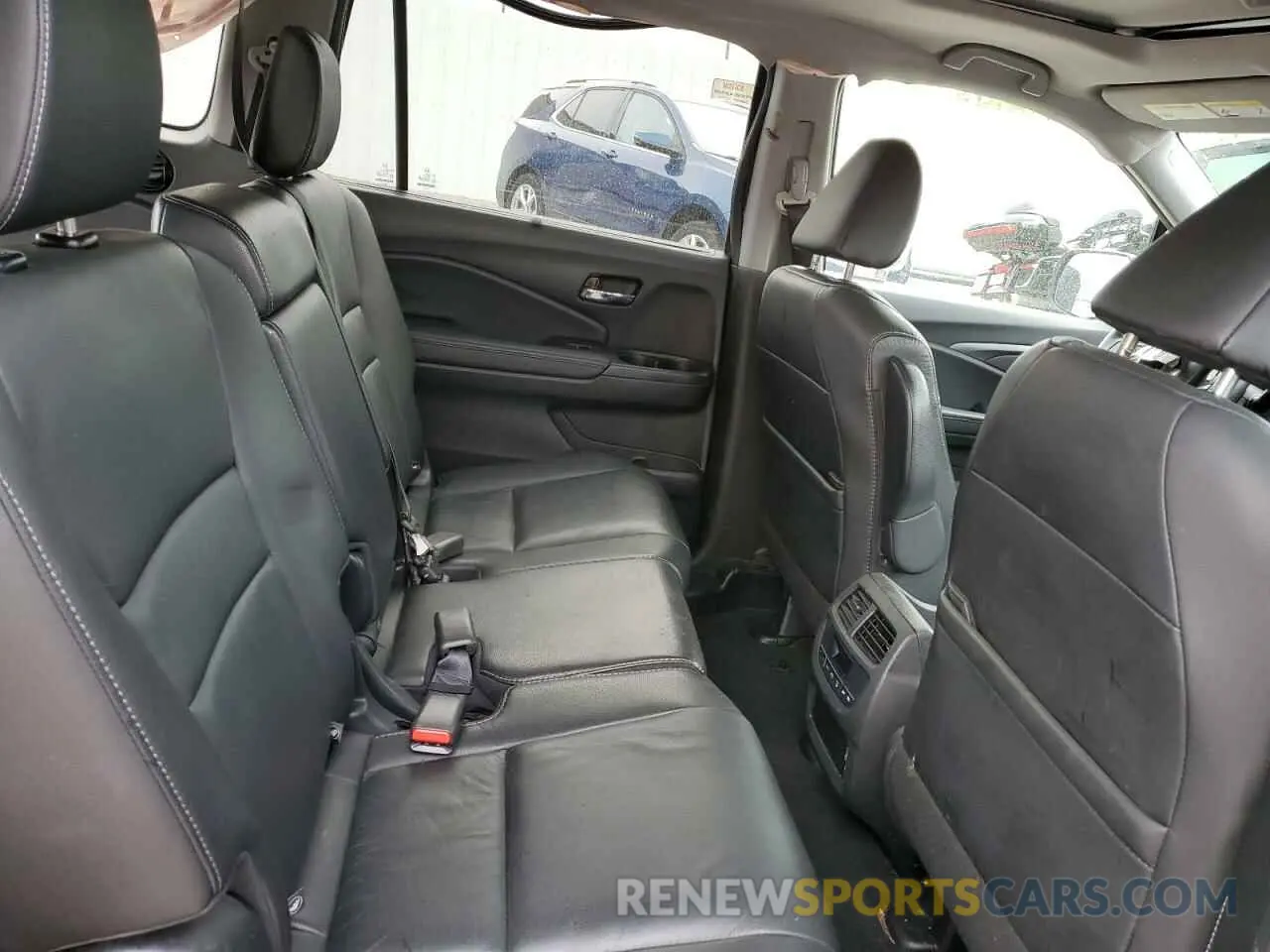 11 fotografías del automóvil dañado 5FNYF5H25MB023088 HONDA PILOT 2021