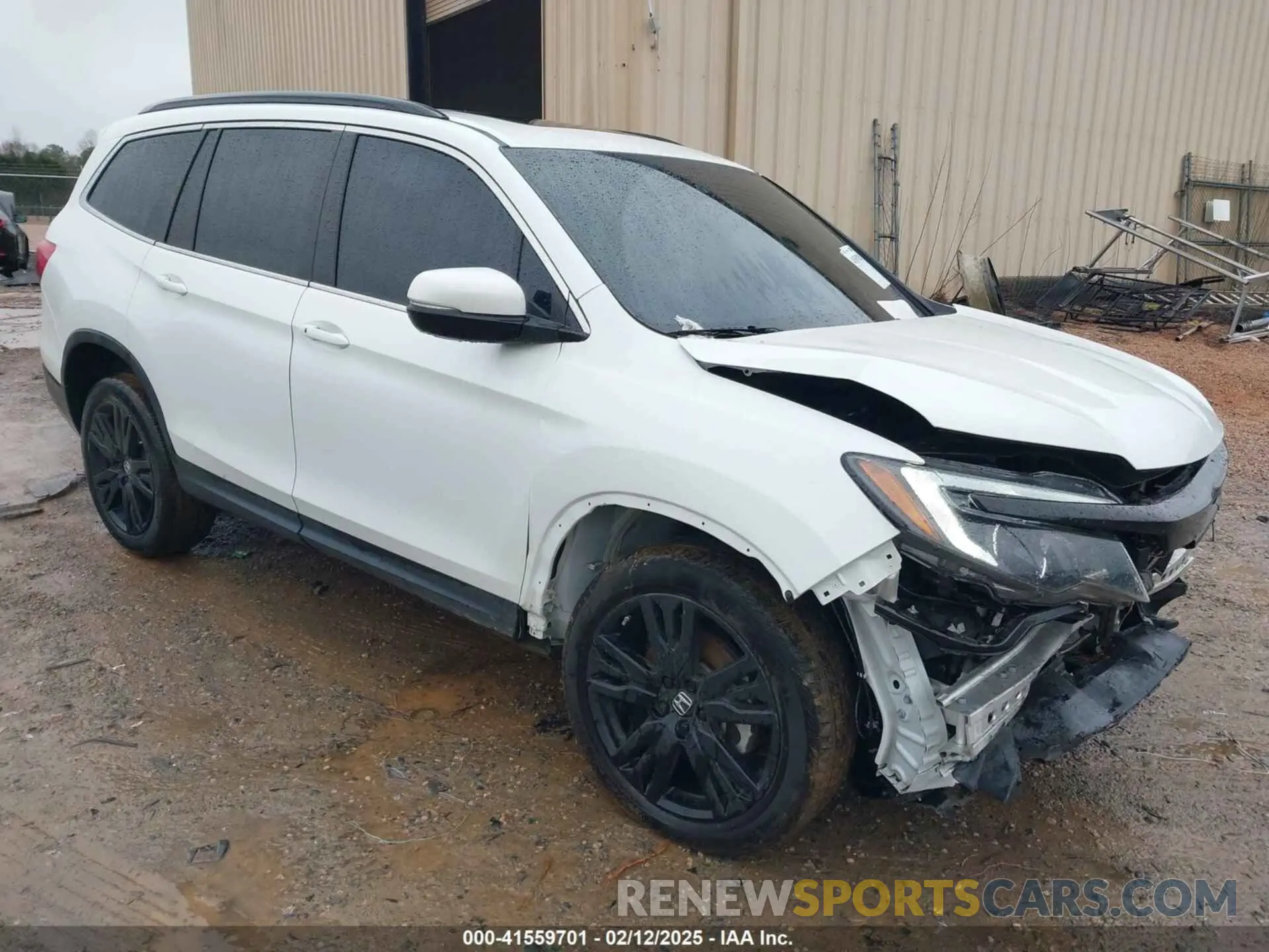 1 fotografías del automóvil dañado 5FNYF5H25MB028579 HONDA PILOT 2021
