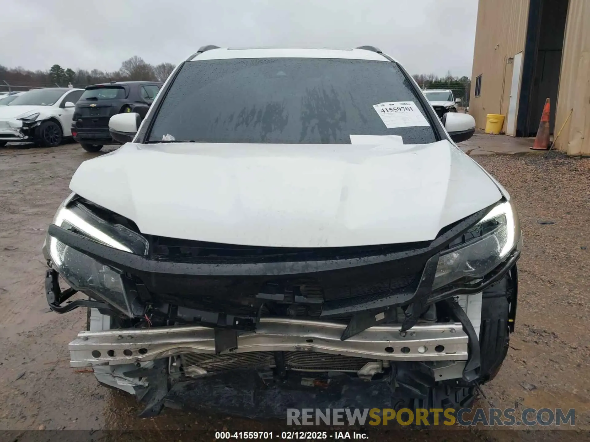 12 fotografías del automóvil dañado 5FNYF5H25MB028579 HONDA PILOT 2021