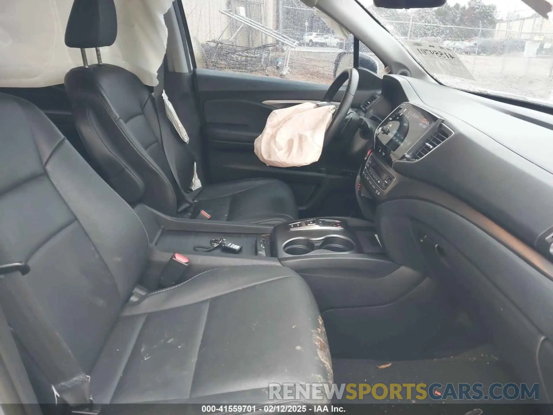 5 fotografías del automóvil dañado 5FNYF5H25MB028579 HONDA PILOT 2021