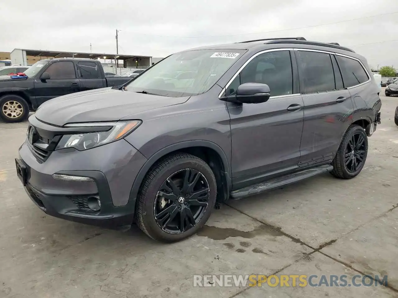 1 fotografías del automóvil dañado 5FNYF5H25MB047648 HONDA PILOT 2021