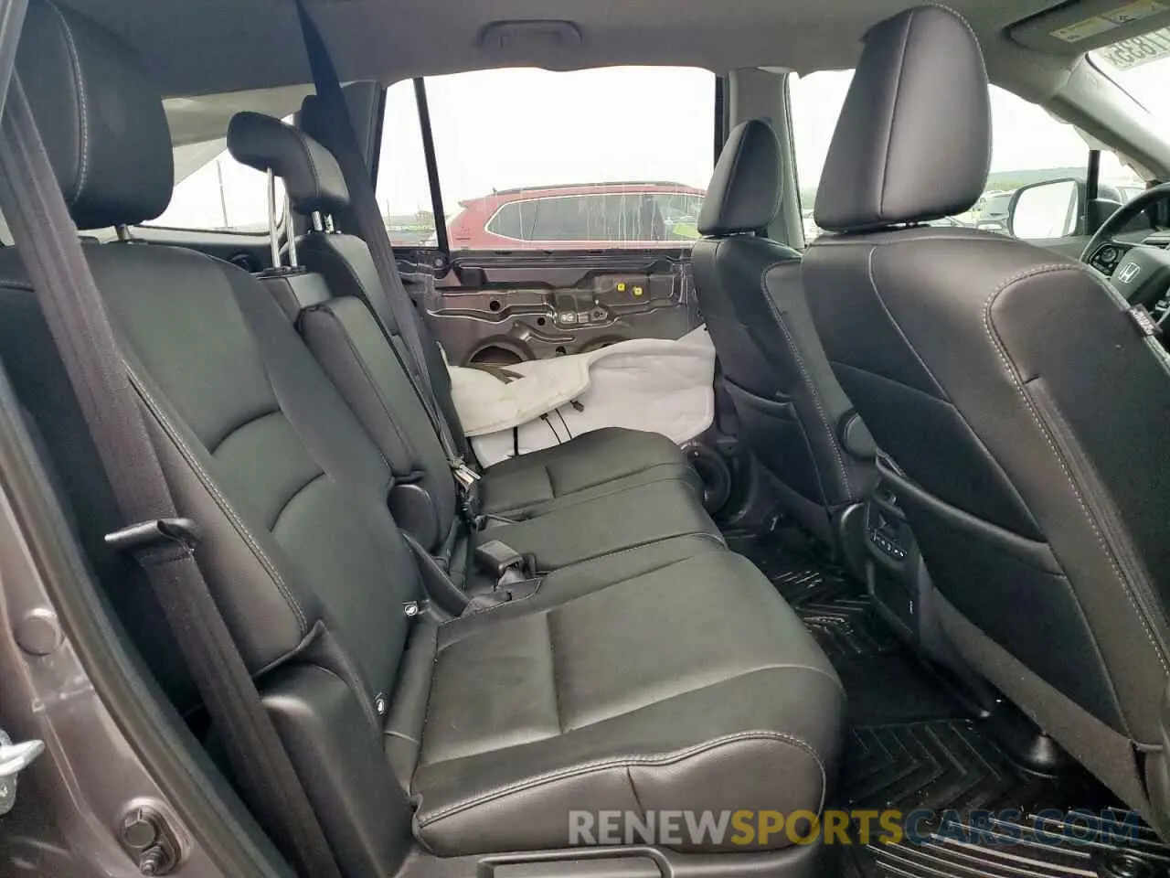 11 fotografías del automóvil dañado 5FNYF5H25MB047648 HONDA PILOT 2021