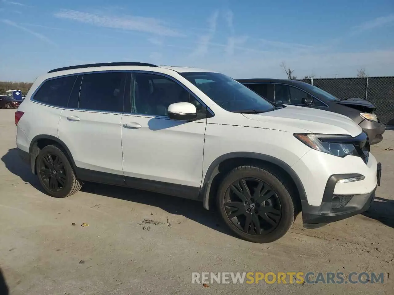 4 fotografías del automóvil dañado 5FNYF5H26MB012004 HONDA PILOT 2021