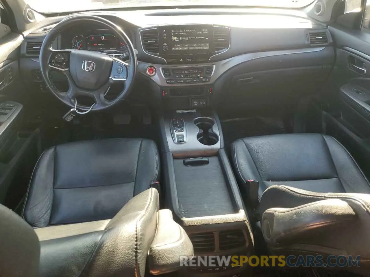 8 fotografías del automóvil dañado 5FNYF5H26MB012004 HONDA PILOT 2021