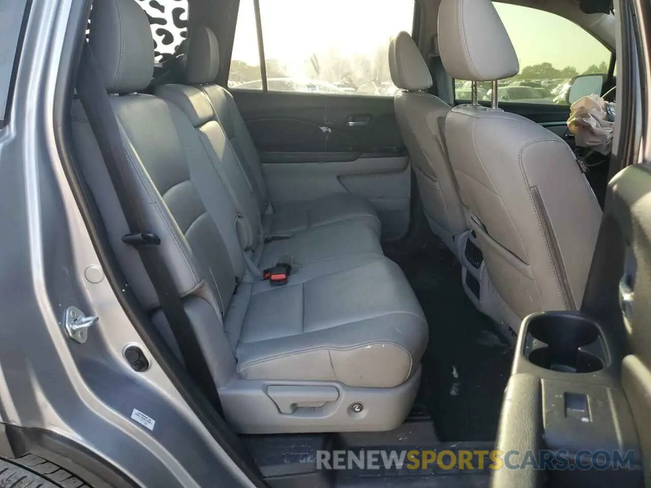 11 fotografías del automóvil dañado 5FNYF5H26MB031331 HONDA PILOT 2021