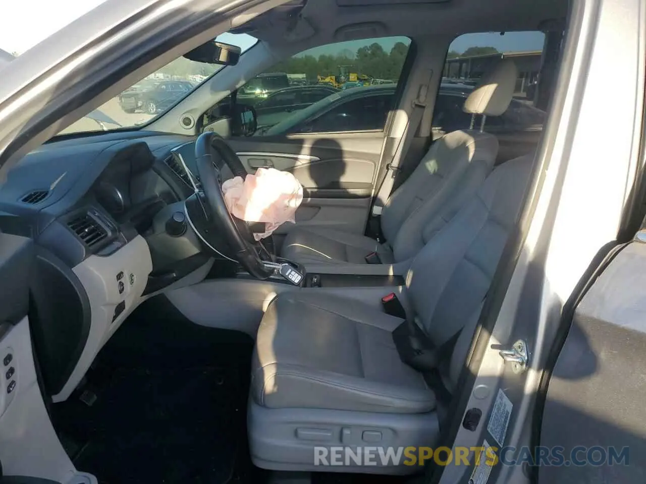 7 fotografías del automóvil dañado 5FNYF5H26MB031331 HONDA PILOT 2021