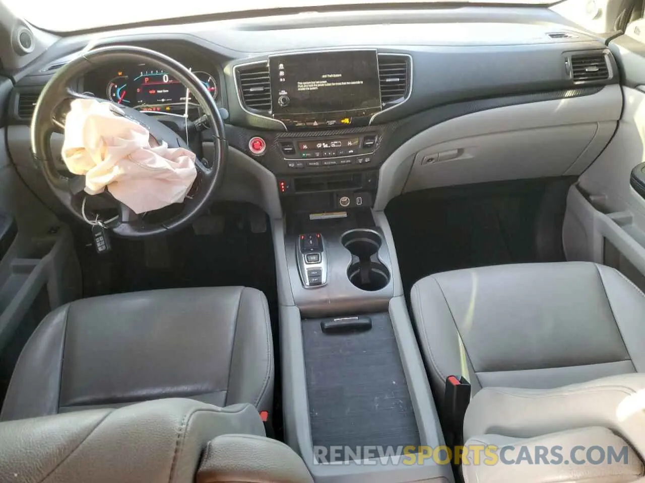 8 fotografías del automóvil dañado 5FNYF5H26MB031331 HONDA PILOT 2021