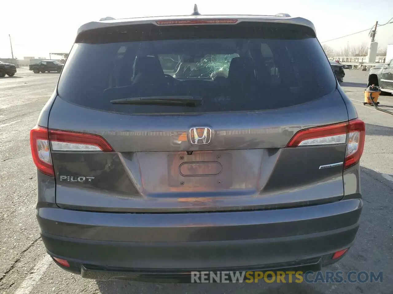 6 fotografías del automóvil dañado 5FNYF5H26MB032236 HONDA PILOT 2021