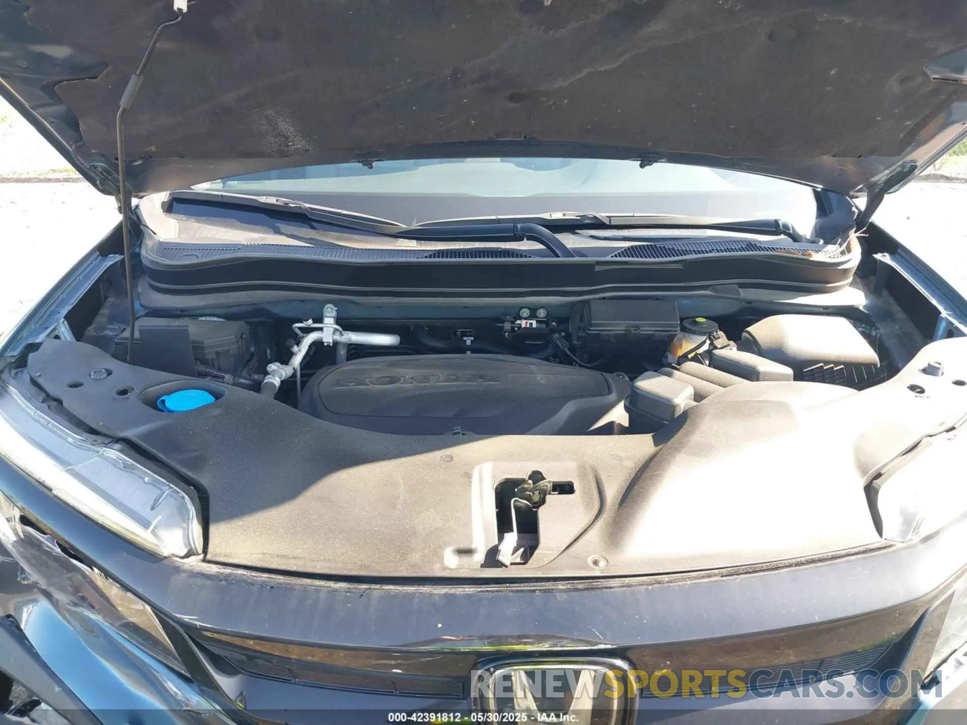 10 fotografías del automóvil dañado 5FNYF5H27MB012769 HONDA PILOT 2021