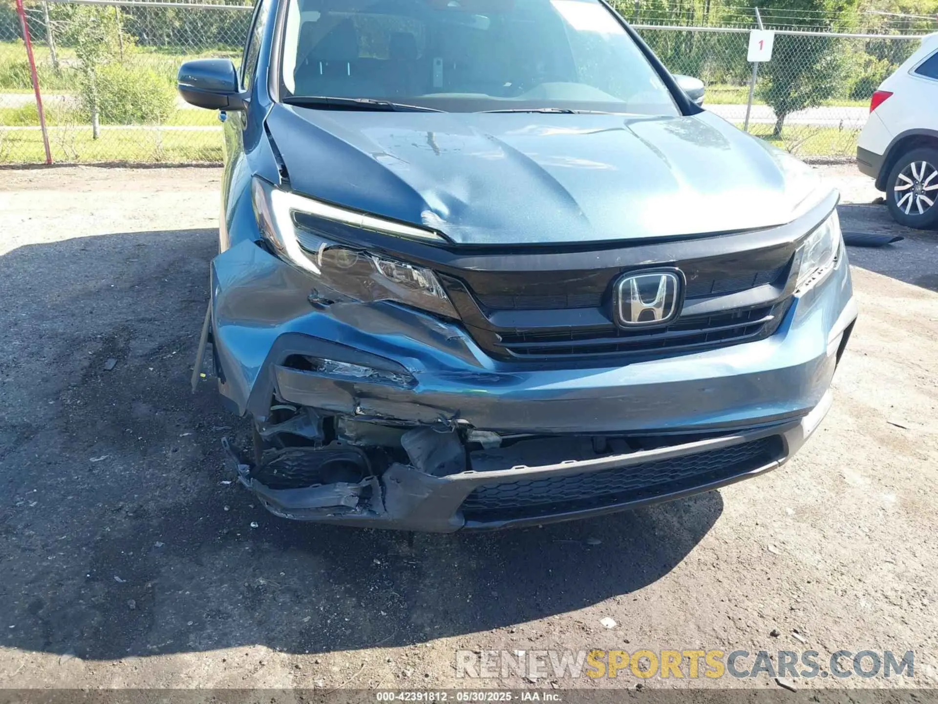 6 fotografías del automóvil dañado 5FNYF5H27MB012769 HONDA PILOT 2021