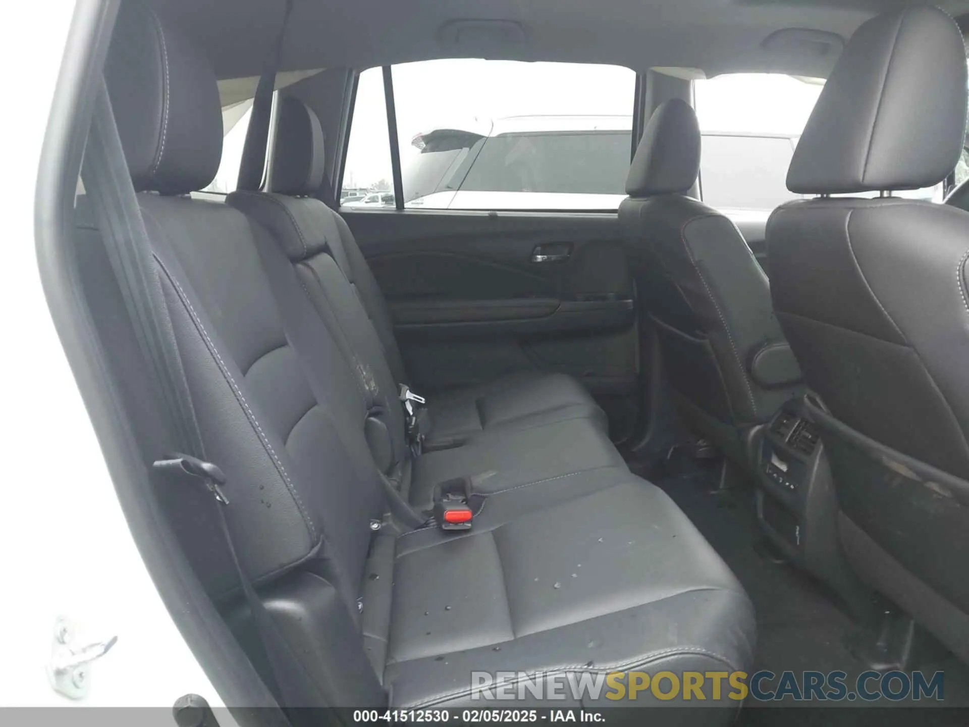 8 fotografías del automóvil dañado 5FNYF5H28MB040600 HONDA PILOT 2021
