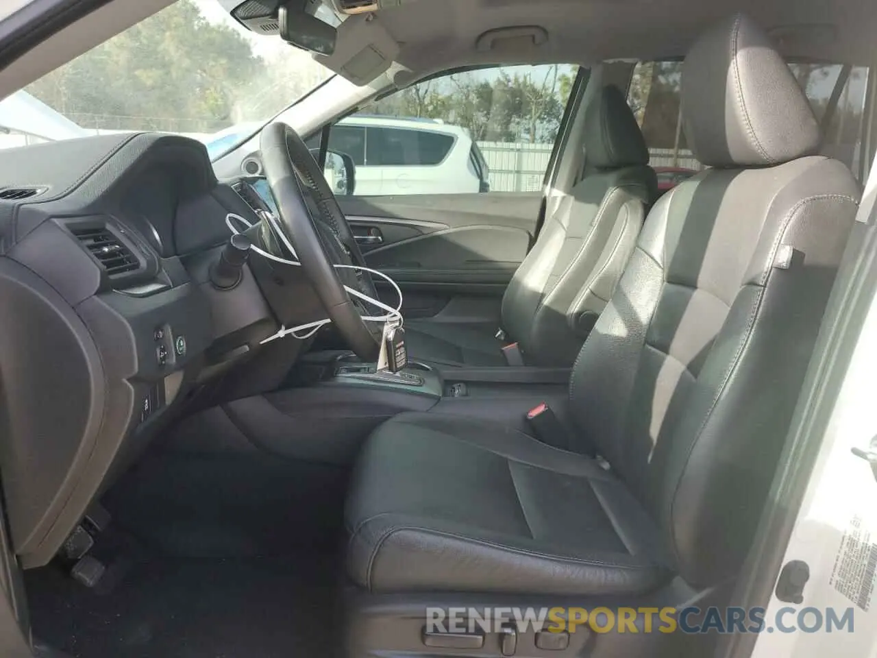 7 fotografías del automóvil dañado 5FNYF5H29MB030190 HONDA PILOT 2021