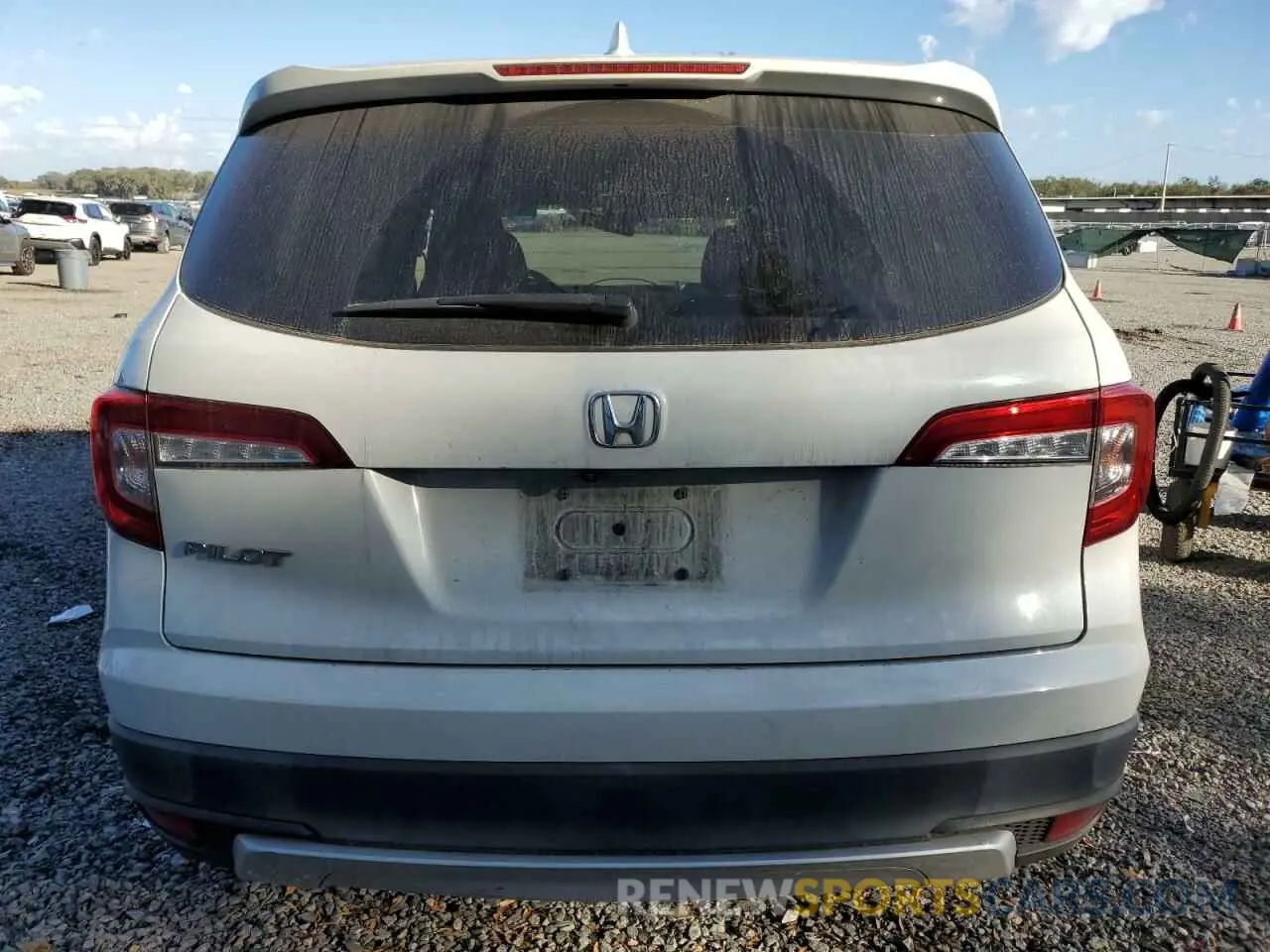 6 fotografías del automóvil dañado 5FNYF5H31MB013697 HONDA PILOT 2021
