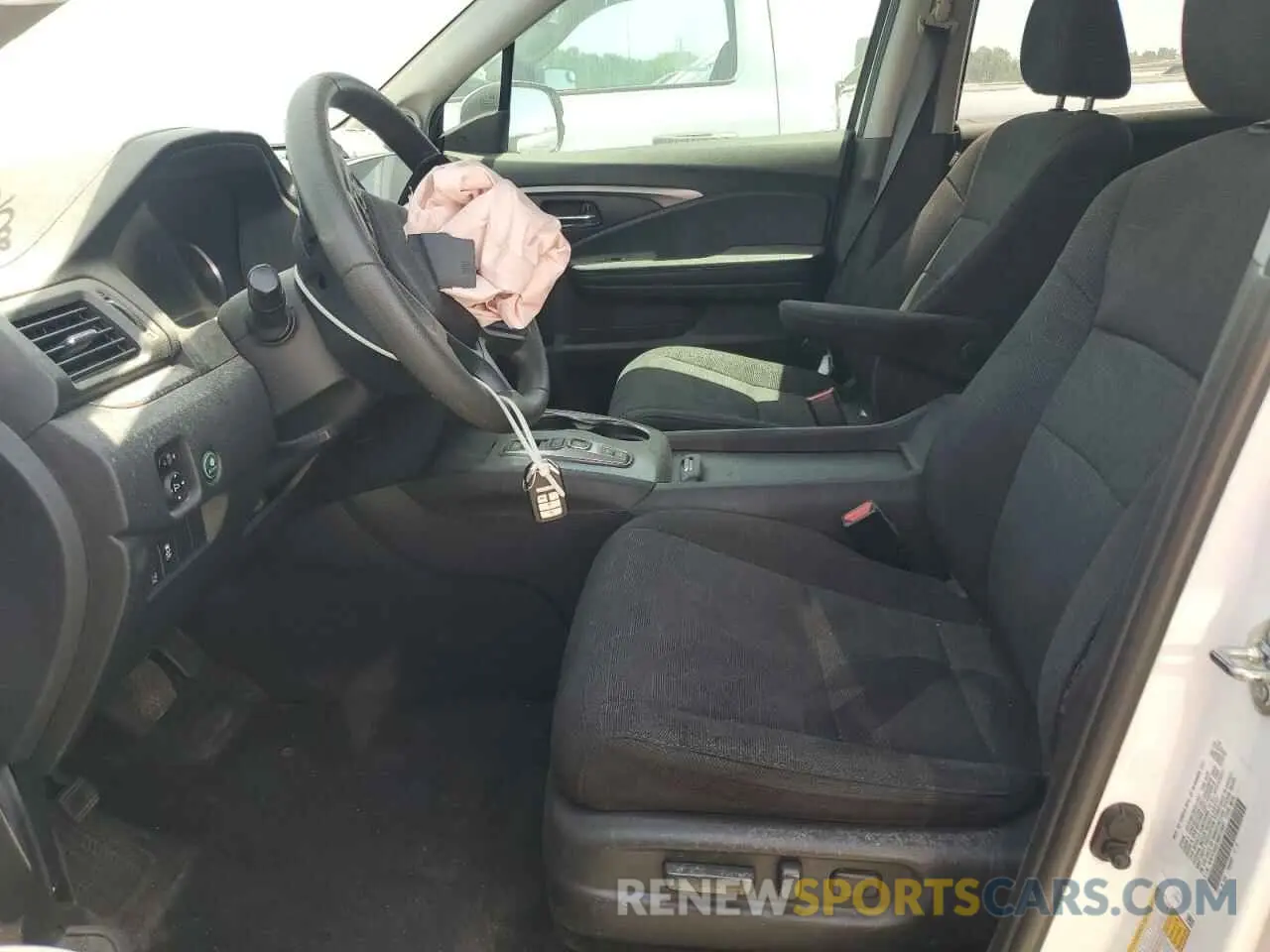 7 fotografías del automóvil dañado 5FNYF5H31MB013697 HONDA PILOT 2021