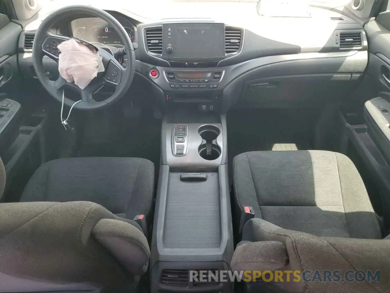 8 fotografías del automóvil dañado 5FNYF5H31MB013697 HONDA PILOT 2021