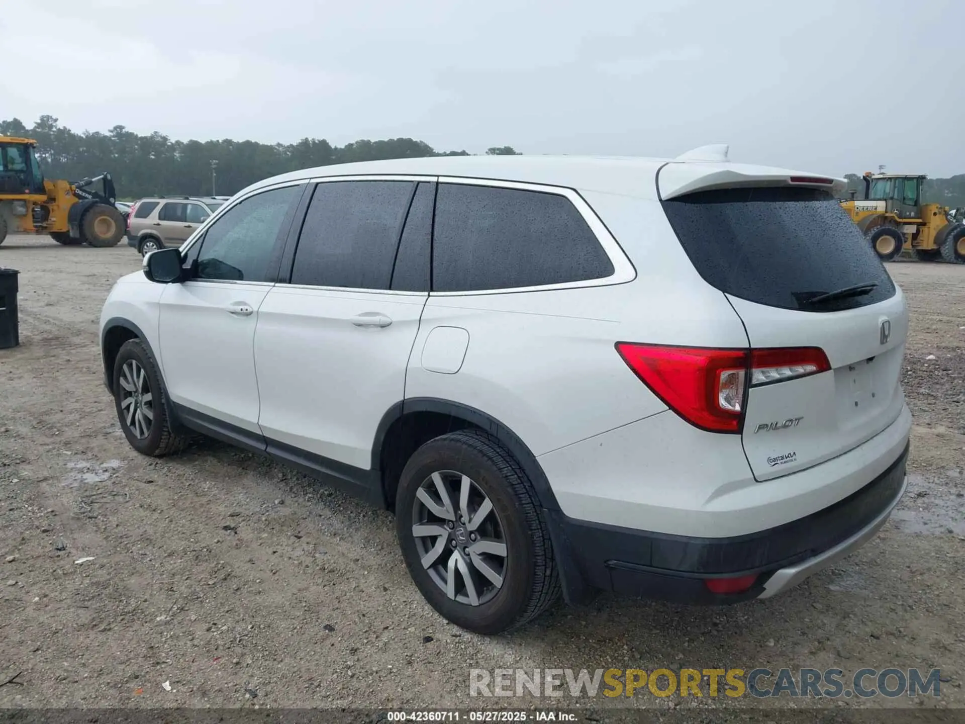 3 fotografías del automóvil dañado 5FNYF5H35MB016697 HONDA PILOT 2021
