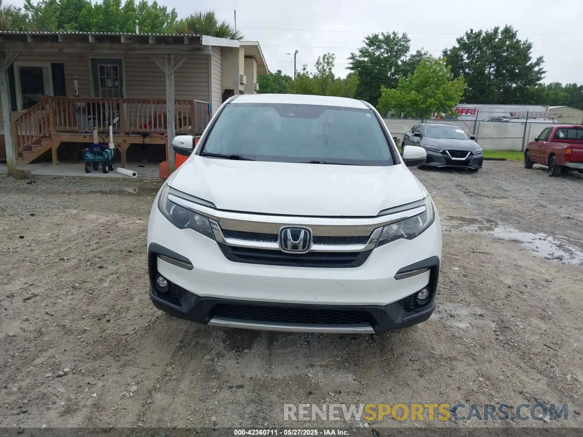 6 fotografías del automóvil dañado 5FNYF5H35MB016697 HONDA PILOT 2021