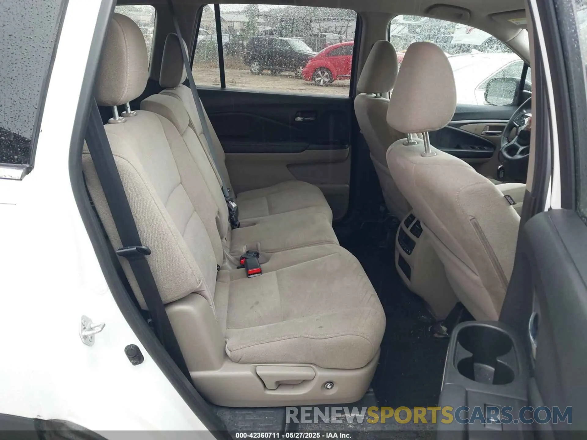 8 fotografías del automóvil dañado 5FNYF5H35MB016697 HONDA PILOT 2021