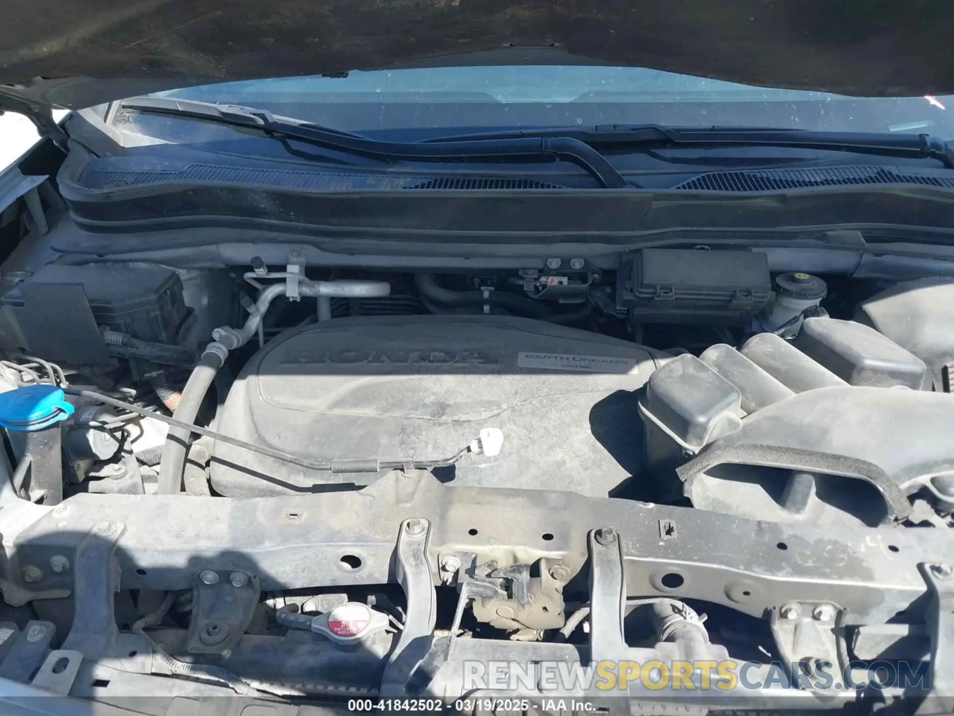 10 fotografías del automóvil dañado 5FNYF5H36MB003411 HONDA PILOT 2021