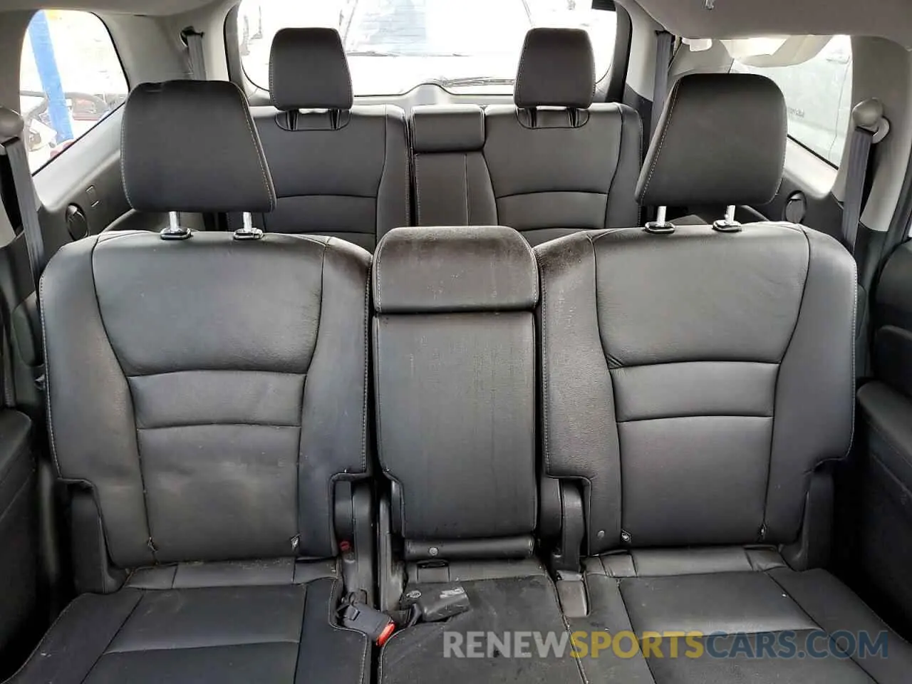 10 fotografías del automóvil dañado 5FNYF5H51MB035569 HONDA PILOT 2021