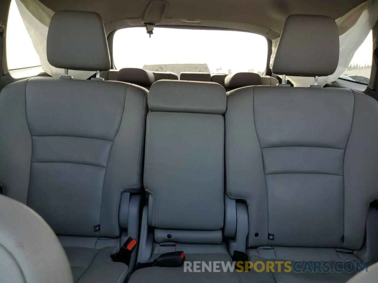10 fotografías del automóvil dañado 5FNYF5H51MB042442 HONDA PILOT 2021