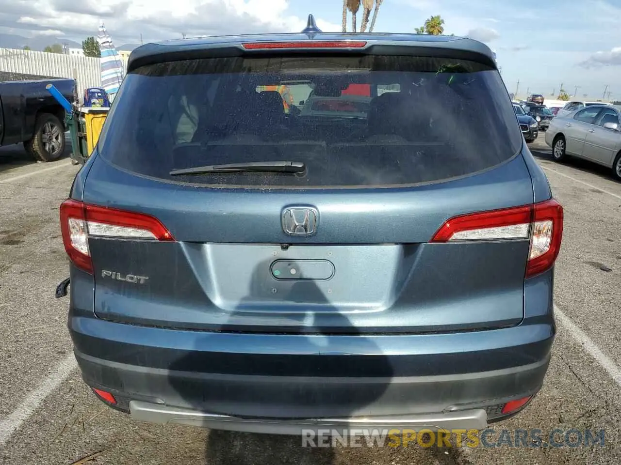 6 fotografías del automóvil dañado 5FNYF5H51MB042442 HONDA PILOT 2021