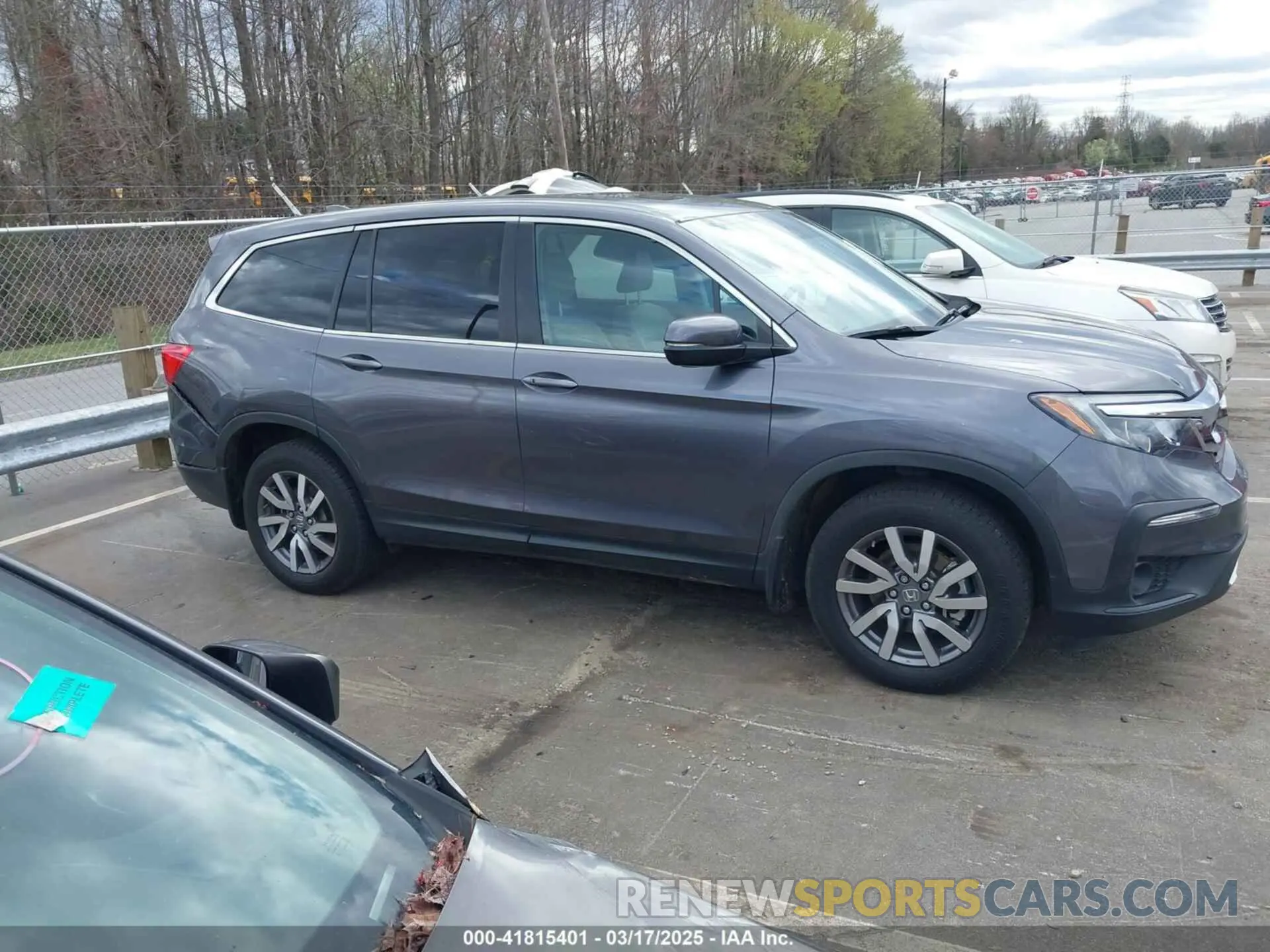 13 fotografías del automóvil dañado 5FNYF5H53MB004212 HONDA PILOT 2021