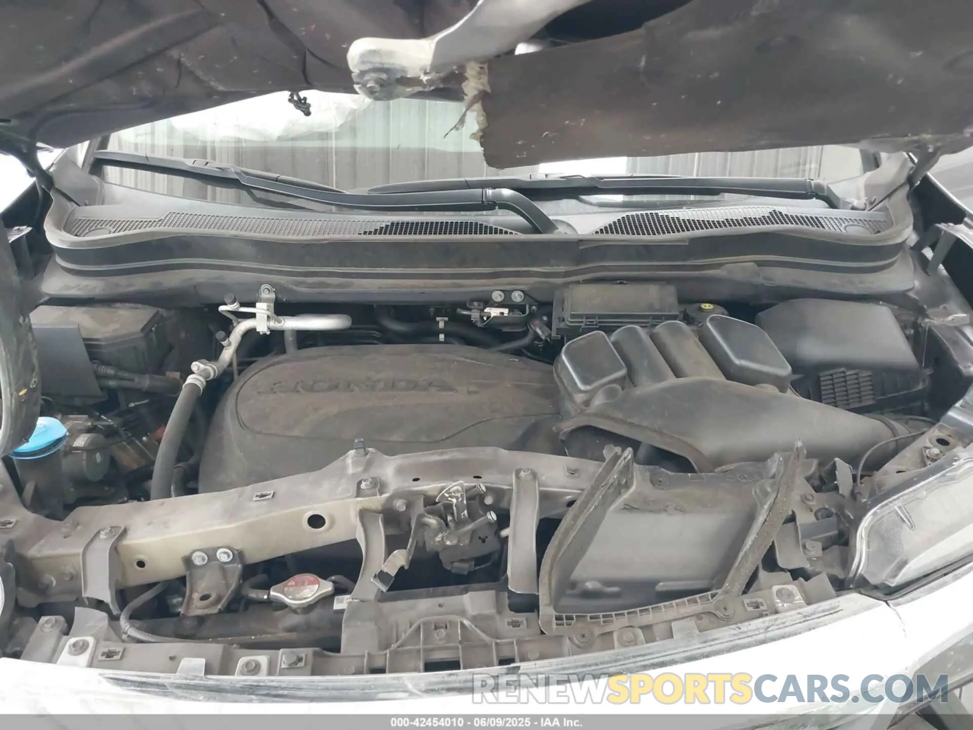 10 fotografías del automóvil dañado 5FNYF5H53MB030907 HONDA PILOT 2021