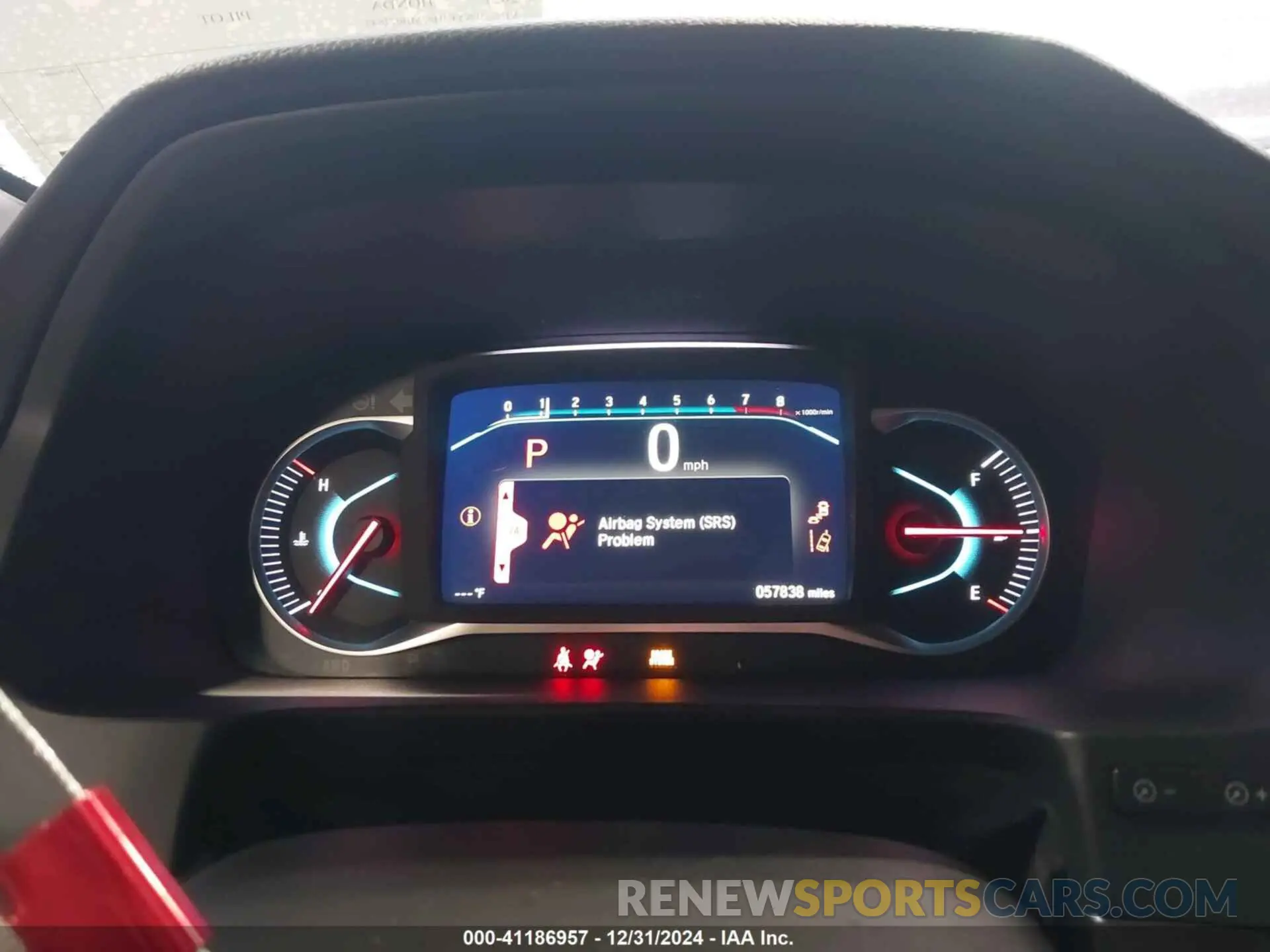 7 fotografías del automóvil dañado 5FNYF5H57MB022843 HONDA PILOT 2021