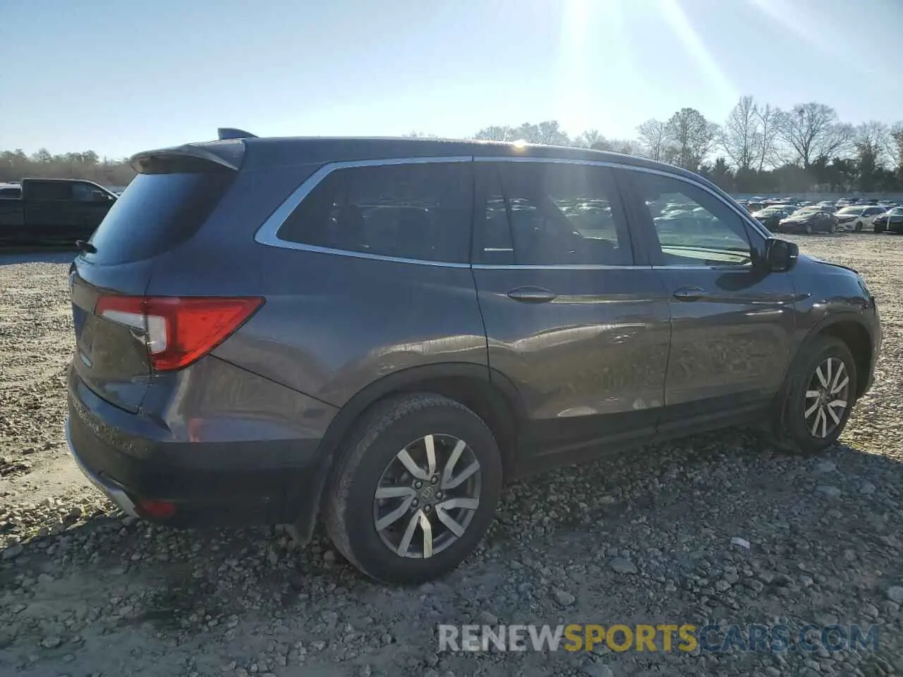 3 fotografías del automóvil dañado 5FNYF5H57MB027475 HONDA PILOT 2021