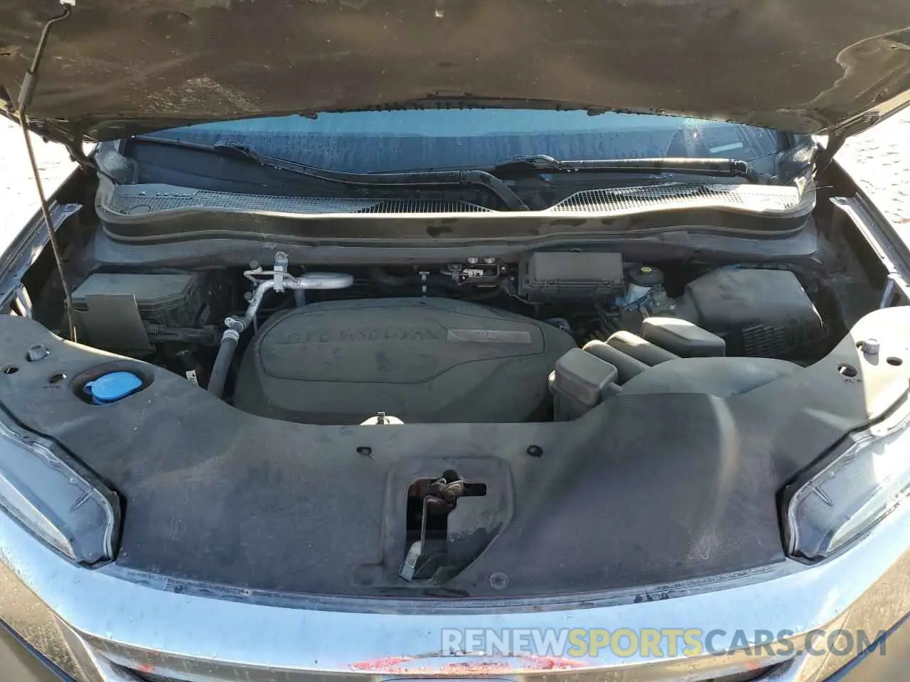 13 fotografías del automóvil dañado 5FNYF5H58MB001760 HONDA PILOT 2021