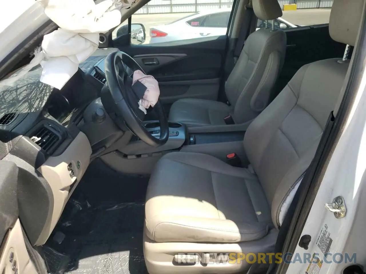 7 fotografías del automóvil dañado 5FNYF5H58MB015609 HONDA PILOT 2021