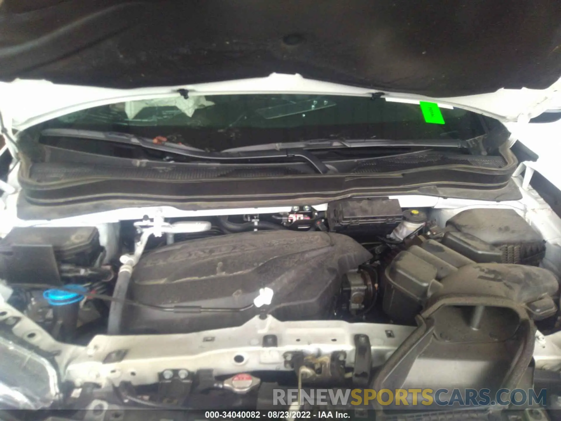 10 fotografías del automóvil dañado 5FNYF5H58MB025685 HONDA PILOT 2021