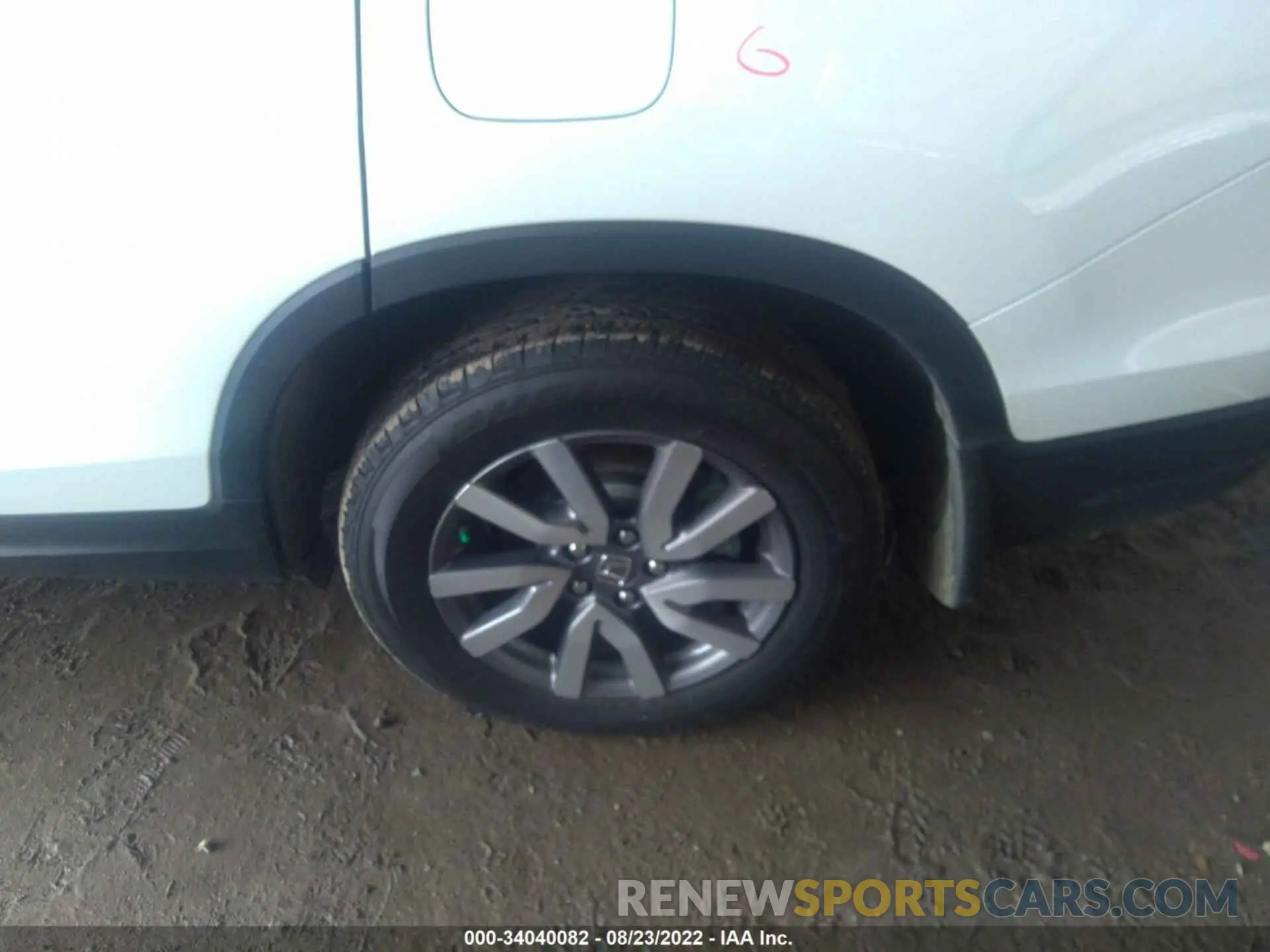 13 fotografías del automóvil dañado 5FNYF5H58MB025685 HONDA PILOT 2021