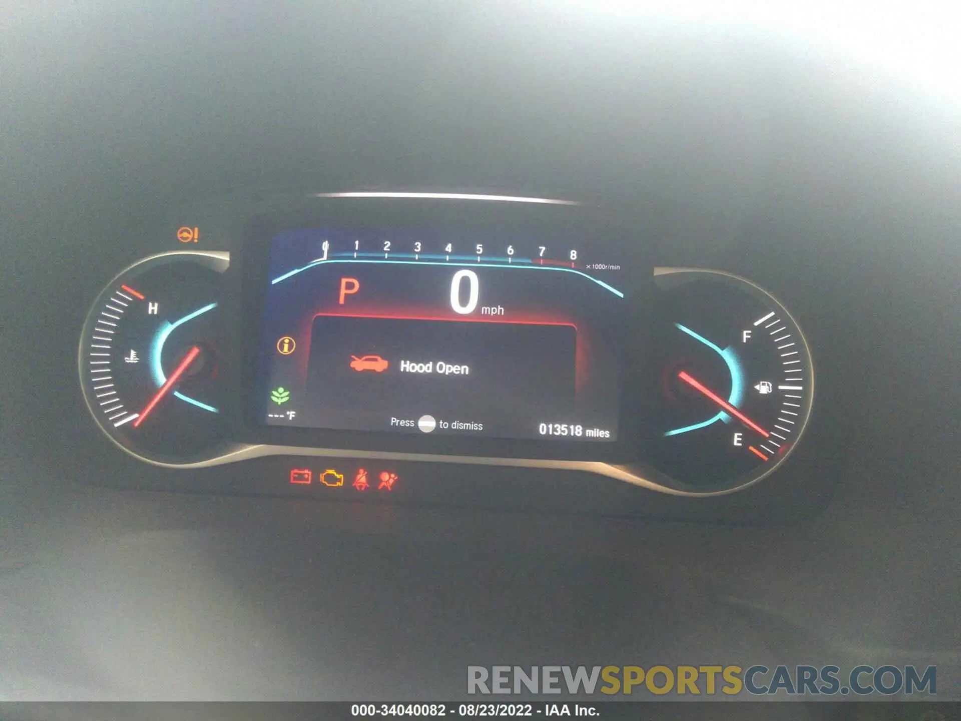 7 fotografías del automóvil dañado 5FNYF5H58MB025685 HONDA PILOT 2021