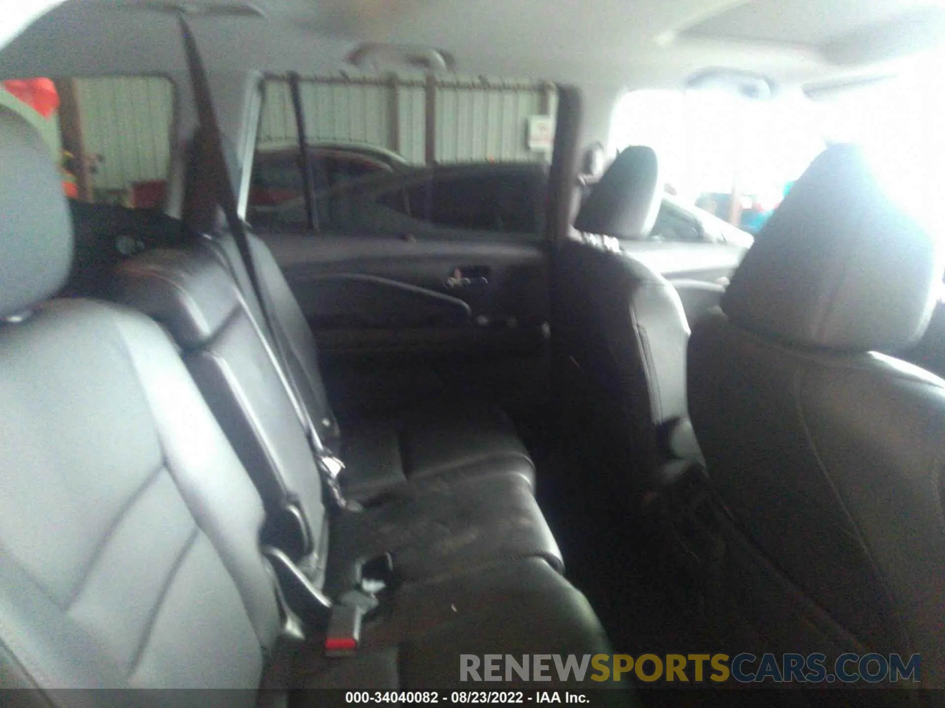 8 fotografías del automóvil dañado 5FNYF5H58MB025685 HONDA PILOT 2021