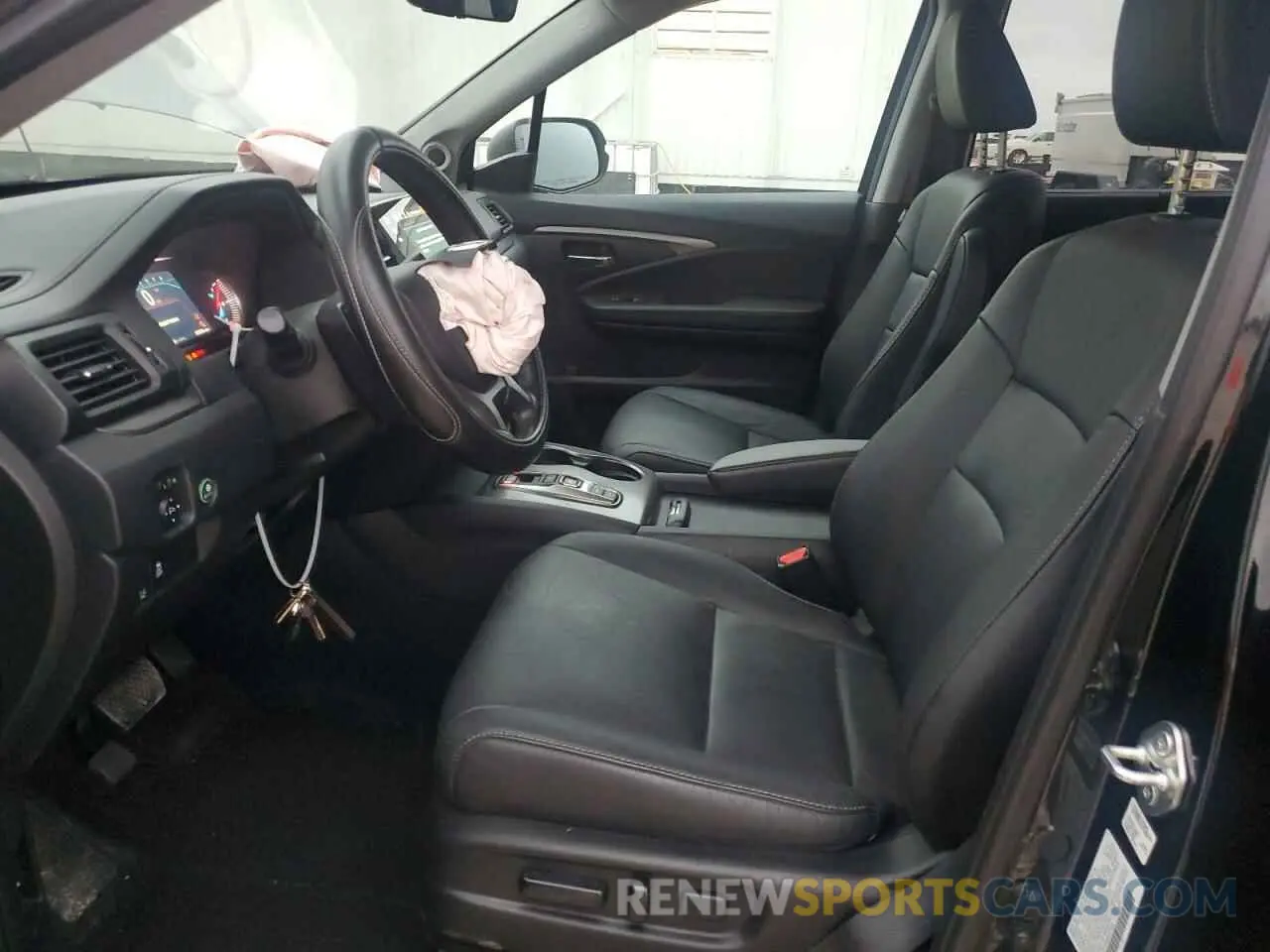 7 fotografías del automóvil dañado 5FNYF5H58MB047296 HONDA PILOT 2021