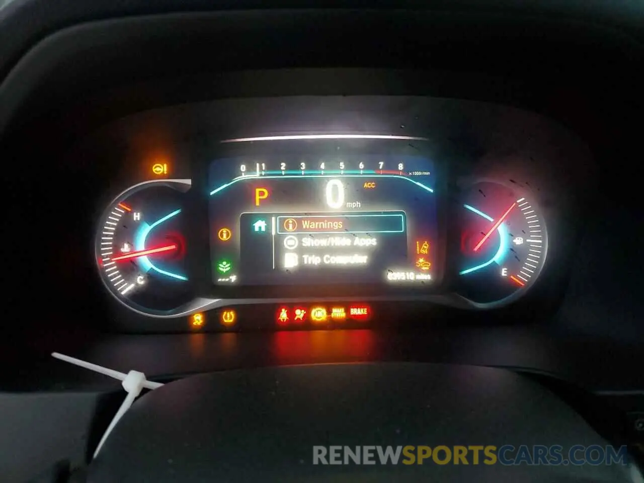 9 fotografías del automóvil dañado 5FNYF5H58MB047296 HONDA PILOT 2021